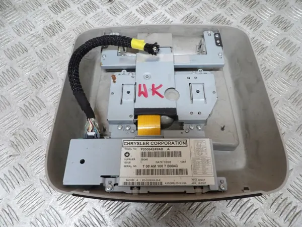 Monitor DVD Jeep Grand Cherokee WK OEM P05064249AB image 7