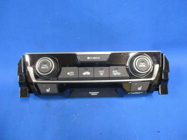 Panneau de Climatisation Honda Civic X 17-22 OEM 79600TGLGG10M1 image 1