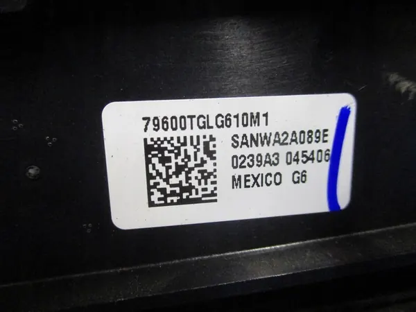 Panneau de Climatisation Honda Civic X 17-22 OEM 79600TGLGG10M1 image 5