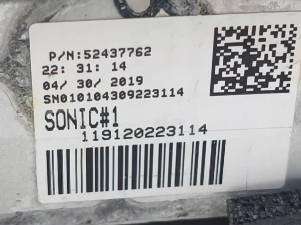 Airco-verdampfer Chevrolet Trax 2019 OEM 52437762 image 7