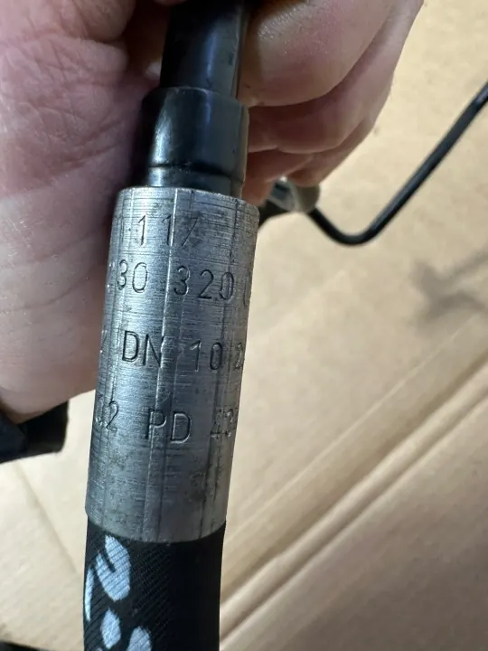 Olieleiding vering Mercedes SL R230 OEM A2303200454 image 6