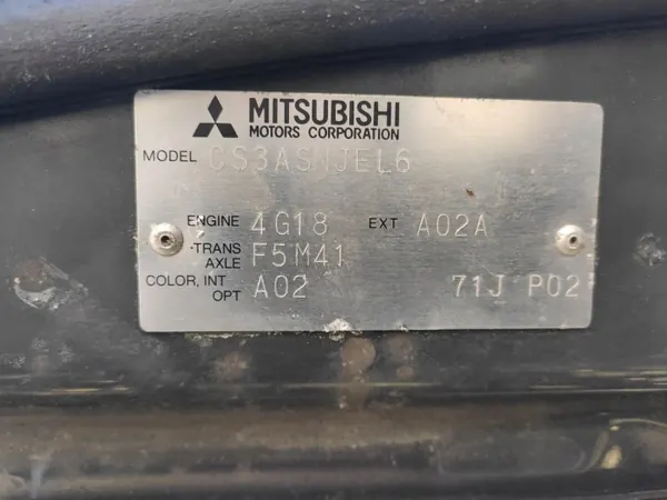 Höger framlykta Mitsubishi Lancer VII OEM MN161674 image 4