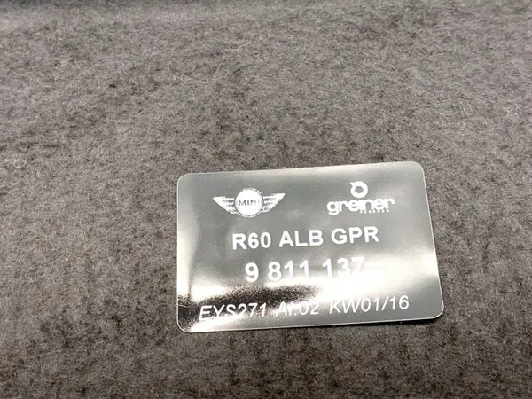 Achterplank OEM 9811137 voor MINI Countryman R60 2010-2016 image 3