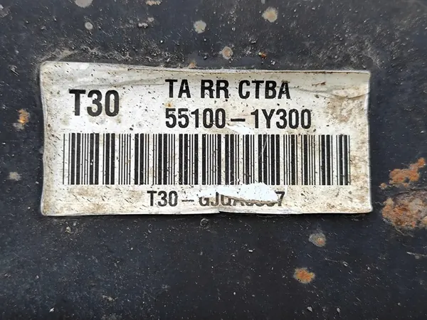 KIA PICANTO II 2011-2017 Trave di sospensione posteriore 55100-1Y300 image 5