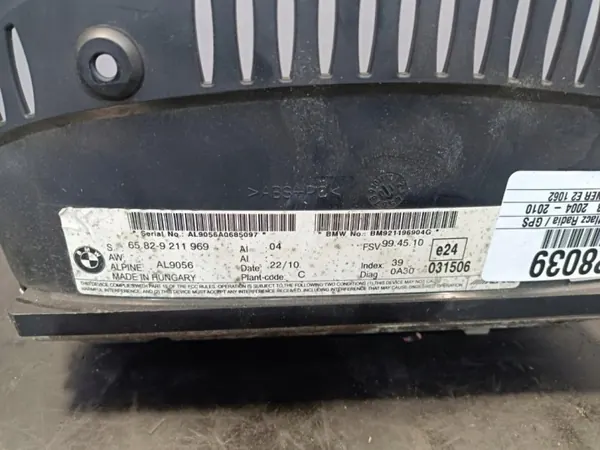 Écran de navigation BMW E90 OEM 9211969 image 3