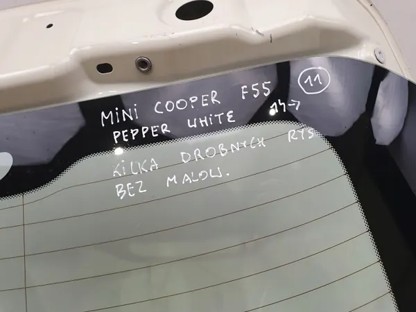 ACR113 achterklep voor Mini F55 Cooper One - Wit image 9