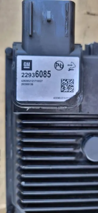 Cache radar avant OEM 22936085 pour Opel Insignia A image 5