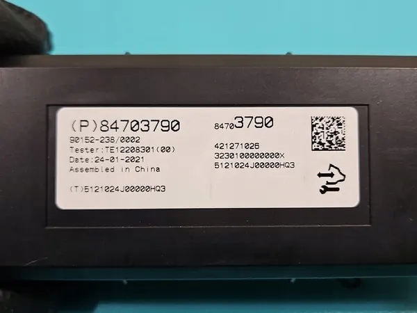 Módulo de controle Opel Insignia B 84703790 image 3