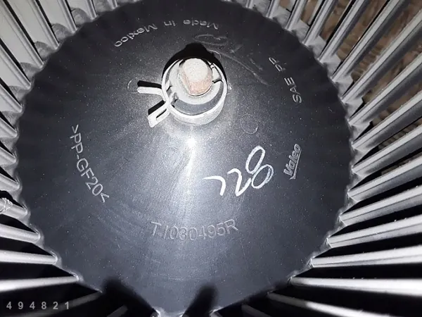 Nissan T1030495R Heizungsgebläsemotor-Lüfter OEM image 3