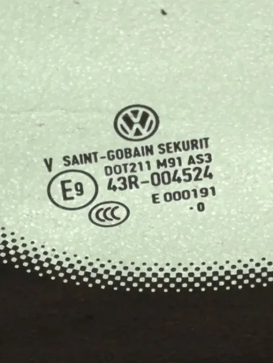Vidro traseiro direito DOT211M91AS3 para VW Transporter V image 6
