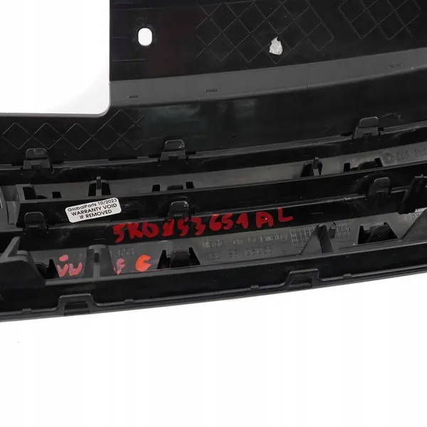 Griglia Anteriore VW Golf VI Nera 5K0853653 image 9