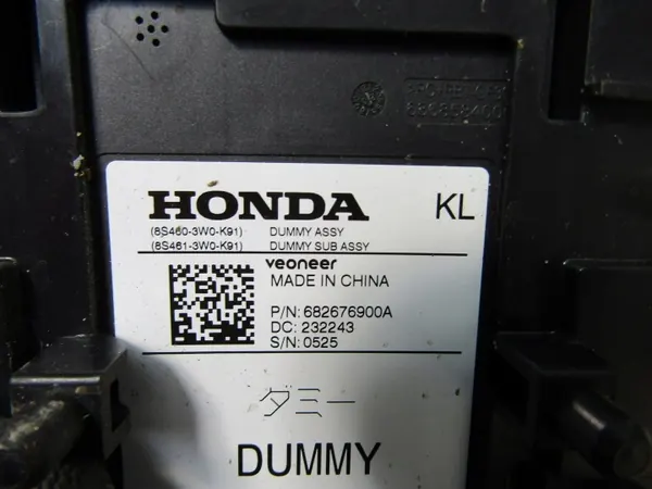 Honda ZR-V 24R achterradarsensor OEM 8S460-3W0-K91 image 4