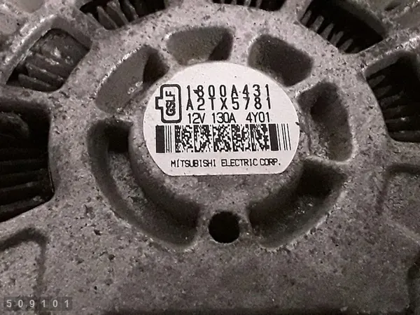 Mitsubishi Outlander 2015 Alternator 1800a431 image 8