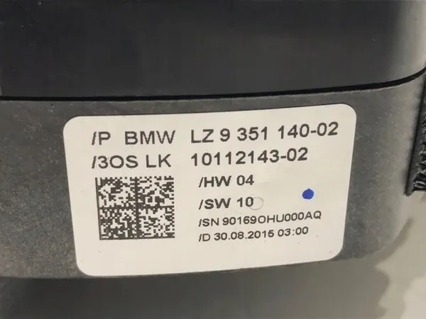 Gecombineerde schakelaar BMW F30 2011-2018 OEM 9351140 image 5