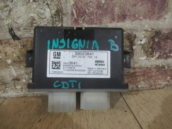 AdBlue-ohjausmoduuli OEM 39023841 Opel Insignia B:lle image 2