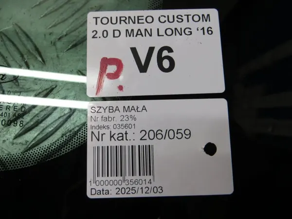 Vidro de carroçaria direito OEM 206/059 para Ford Tourneo Custom Long image 6