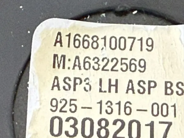 OEM A1668100719 linkes Spiegelglas mit Abdunkelung image 3