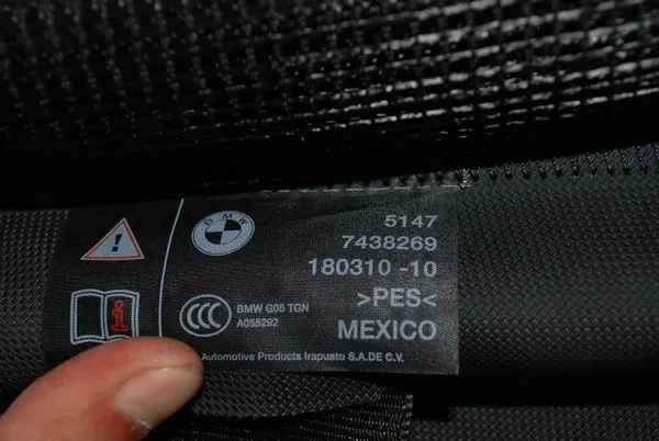 Persiana de maletero BMW X5 G05 OEM 7479563 image 6