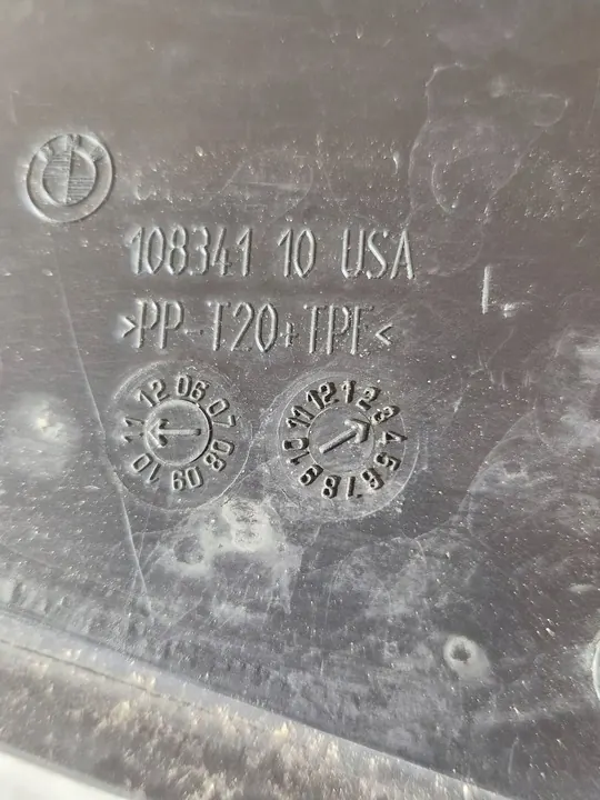 Couvercle de filtre à air côté gauche BMW X6 E71 6945583 image 3