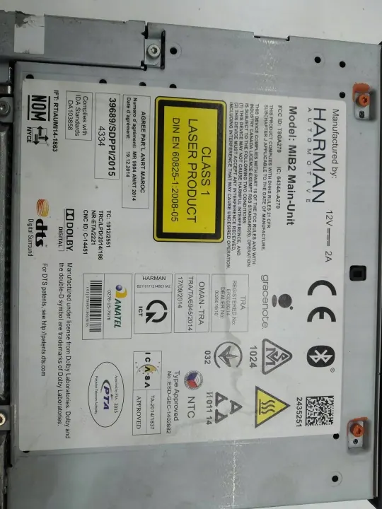 Lecteur navigation MMI OEM 3G0035020C pour VW Touran image 5