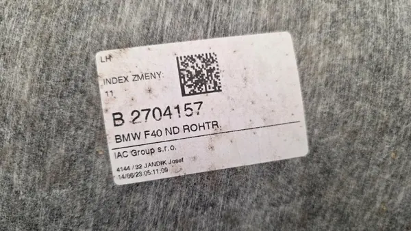 Plafonnier BMW 1 F40 OEM PODSUFITKA Noir Pack M image 7