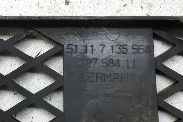 Griglia paraurti anteriore BMW 7 Serie 51117135564 image 3