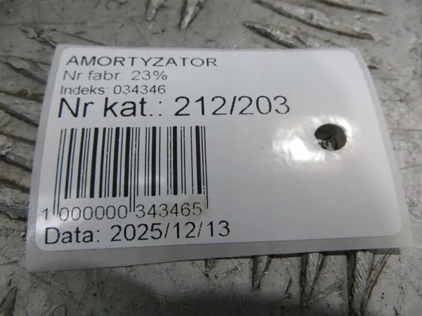 Amortecedor dianteiro esquerdo OEM 212/203 para Audi Q3 8U image 5