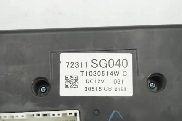 Panneau de climatisation Subaru Forester SJ 72311SG040 image 7