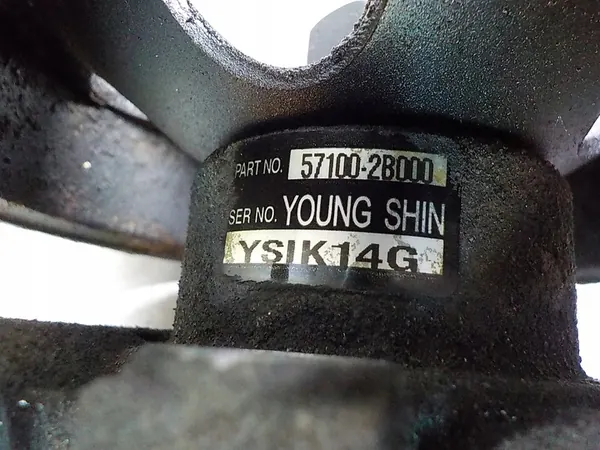 Bomba de direção assistida HYUNDAI SANTA FE 2.2 CRDI 57100-2B000 image 2