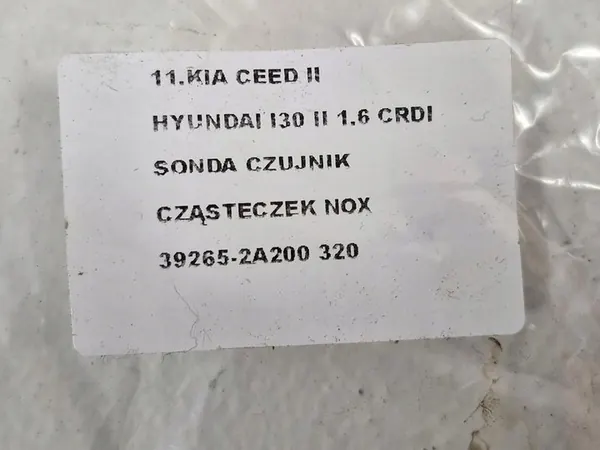 KIA CEED II HYUNDAI I30 II 1.6 CRDI NOx-anturi 39265-2A200 image 6