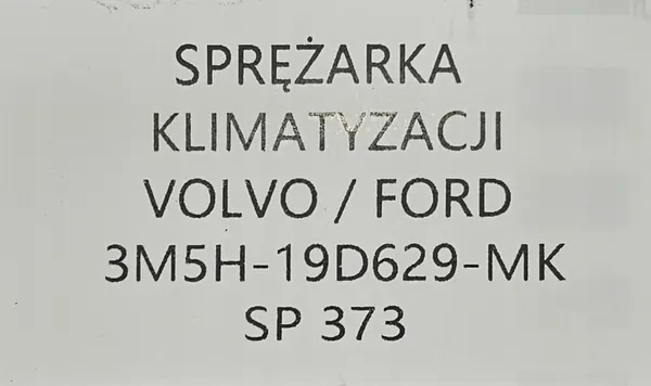 Alkuperäinen Ilmastointikompressori Ford/Volvo - 3M5H-19D629-MK image 6