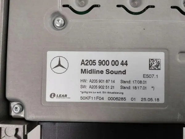 Mercedes-Benz C Cabrio A2059018714 Förstärkare Begagnad image 5