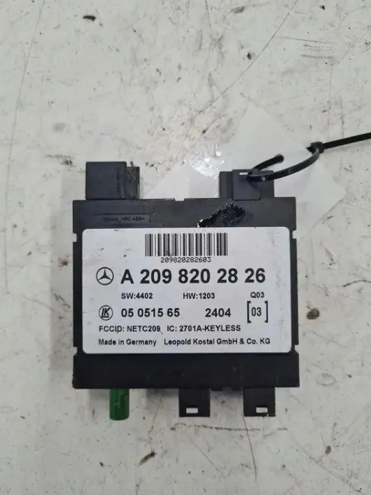 Comfortmodule OEM A2098202826 voor Mercedes-Benz CLK image 2