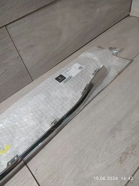 MERCEDES W206 PARA-CHOQUE DIANTEIRO CHROME A2068856203 image 6