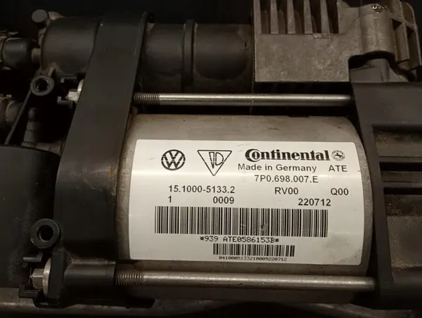 Compressore sospensione PORSCHE CAYENNE TOUAREG Q7 7P0698007E image 2