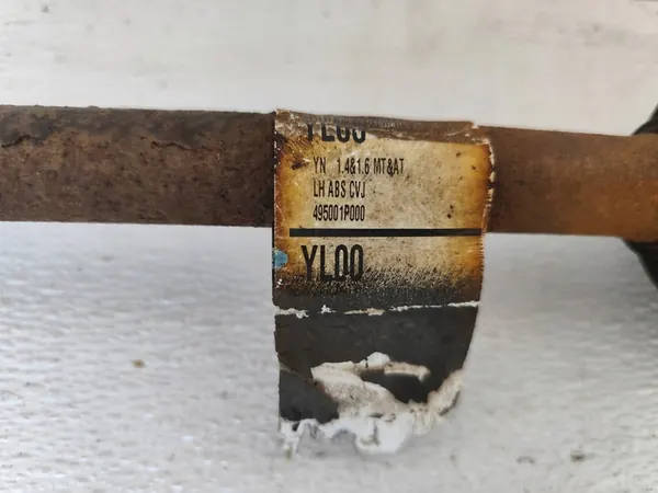 KIA VENGA 1.4B 1.6B Vänster Axel Manuell image 4