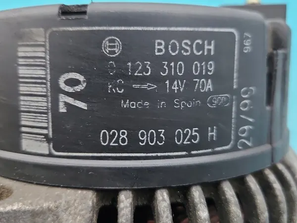 Vaihtovirtageneraattori VW Polo III 1.6 0123310019 028903025H image 6