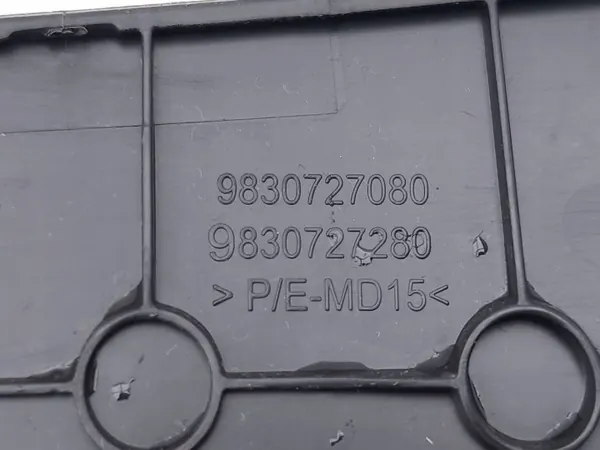 Citroen C4 III e-C4 Vasen Tunnelikansi OEM 9830727080 image 9