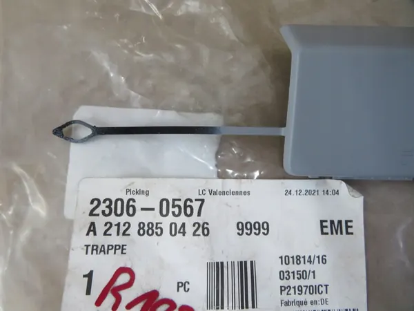 MERCEDES E-CLASS W212 AMG Bouchon de Pare-chocs A2128850426 image 4