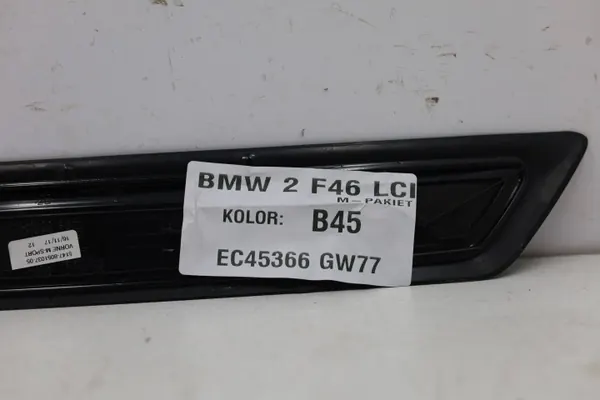 BMW OEM 8051037MWGK Faixa de Proteção de Soleira M-Package image 3