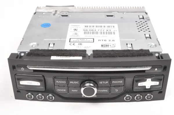 Radio CD Navigation Peugeot 5008 I OEM 98083777XT image 2
