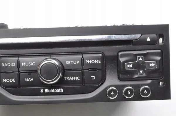 Radio CD Navigation Peugeot 5008 I OEM 98083777XT image 3