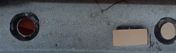 Deslizamento de Para-choque Frontal Direito Mercedes W117 CLA A1178850600 image 4