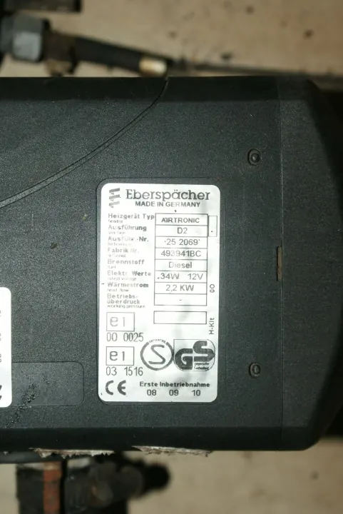 OEM 25 2069 Webasto Airtronic D2 Calefactor Diésel 2,2kW image 3