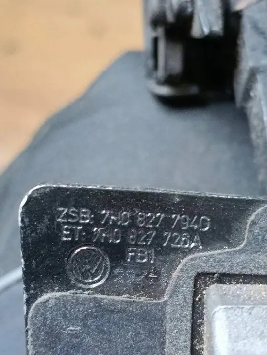 VW deurstop OEM 7H0827794C Rechts achter voor T6 image 4