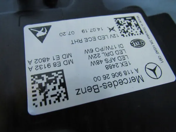 Rechter Mercedes W118 CLA Performance Full LED image 9