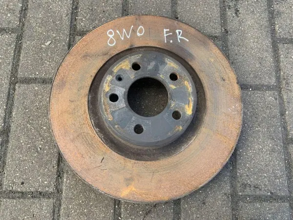 Audi OEM 8W0615301P Bromsskivor & Belägg Framaxel image 2