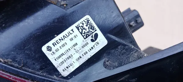 Luz antiniebla trasera izquierda Renault Austral 22-25r OEM 265850172R image 10
