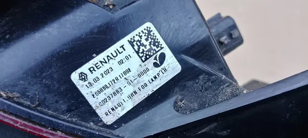 Luz antiniebla trasera izquierda Renault Austral 22-25r OEM 265850172R image 9