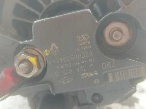 ALTERNATOR Dacia Logan I 1.6 2004-2012 OEM 8200660040A image 4